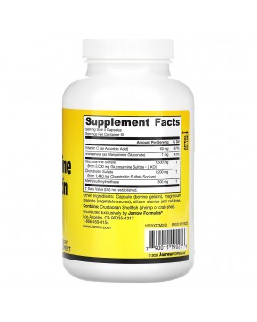 Jarrow Formulas, глюкозамин, хондроитин и МСМ с марганцем и витамином C, 240 капсул